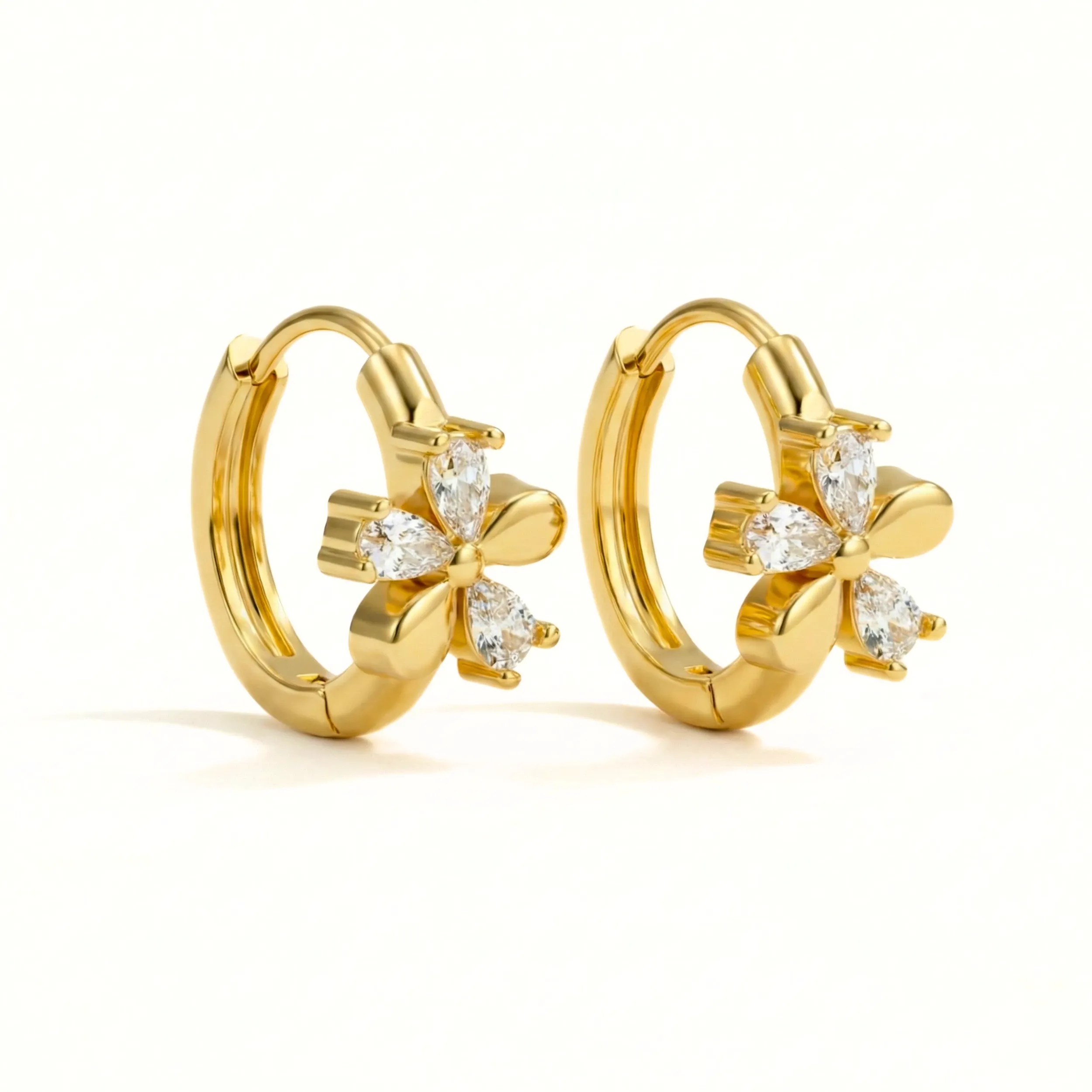 Bloom Spark Hoop Earrings Bloom Spark Hoop Earrings - Image 1