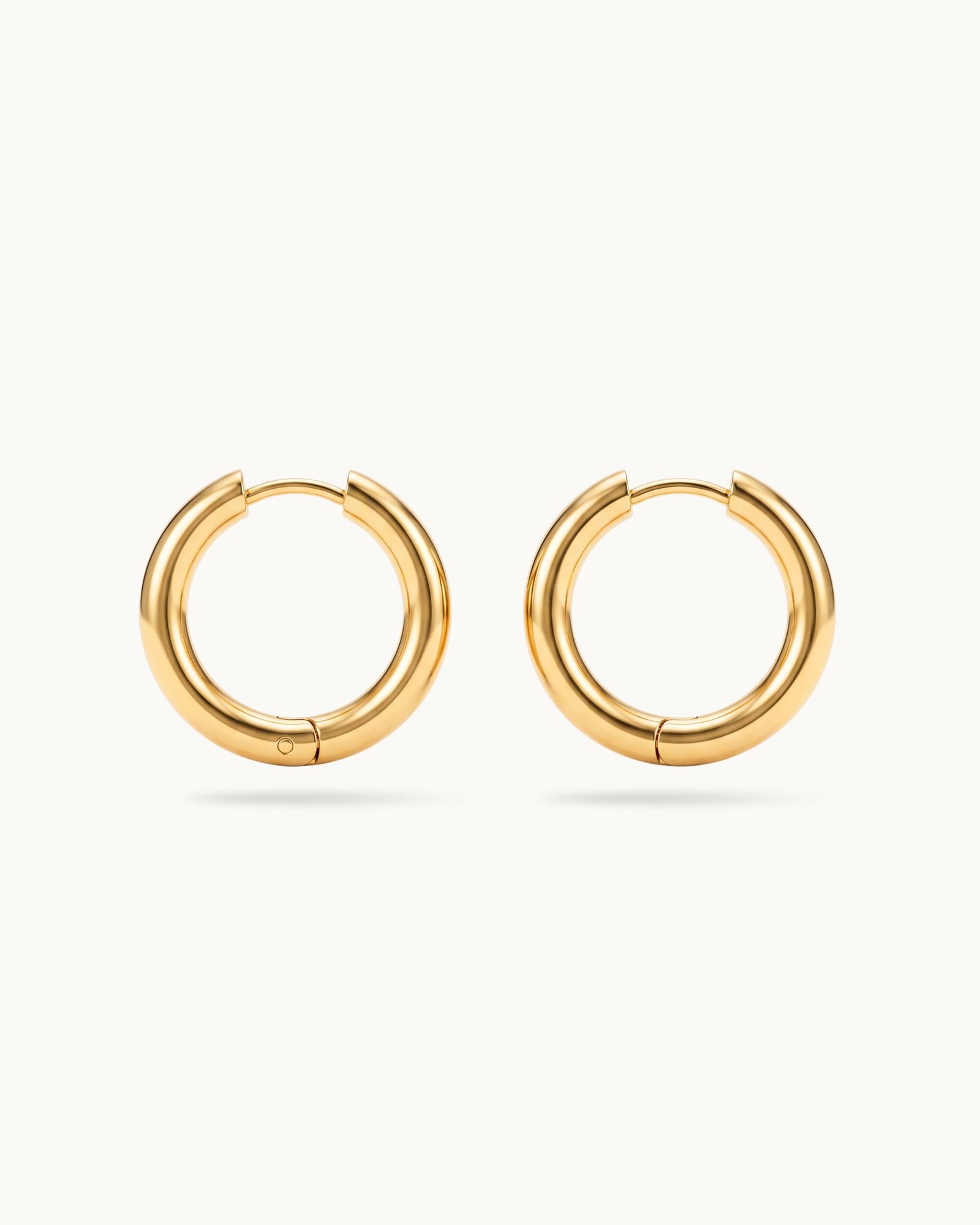 timeless-round-hoop-earrings Timeless Round Hoop Earrings - Image 1